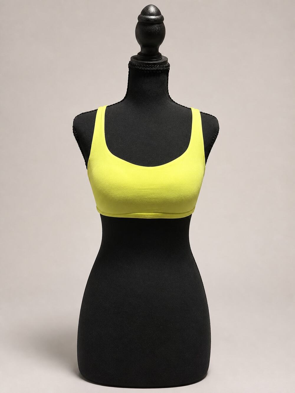 Lululemon Free to Be Bra Wild Size 4 Citra Lime Strappy Sports Bra